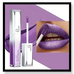 ✨2/$8-Glittering Lip Gloss Set - Purple